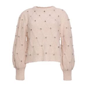 NWT Eleven Six Zina Beaded Sweater